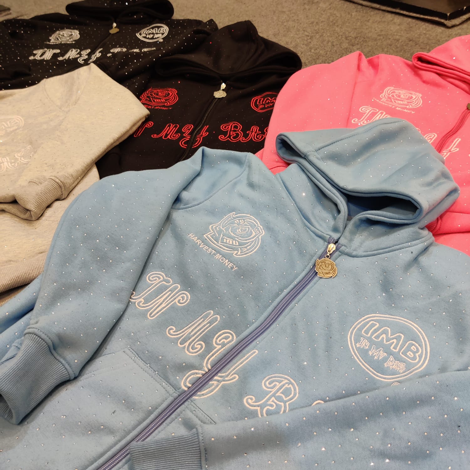 Harvest money hoodies